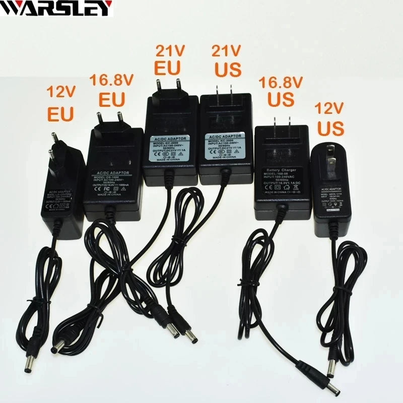 21v 16.8v 12v Cordless ElectricDrill Li-ion Battery Battery Charger Electric Screwdriver Charger Screw Driver Charger With