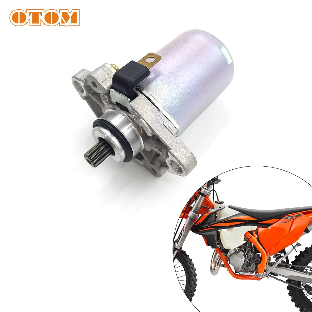 

OTOM 11 Tooth Starter Motor Electric Start Motor For KTM 150XCW HUSQVARNA TE150 Scooter Motocross Motorcycle Parts 50440001000