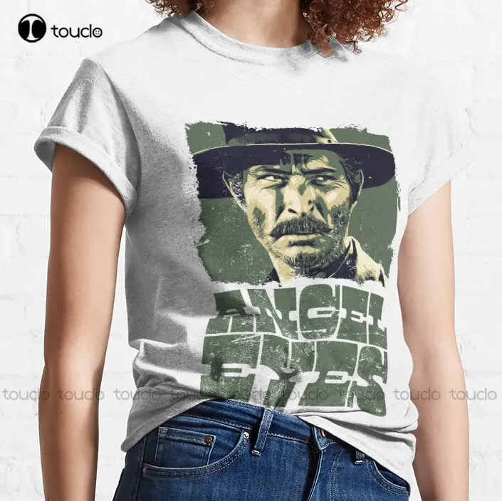 Angel Eyes Lee Van Cleef The Good The Bad And The Ugly Trend T-Shirt Clint Eastwood Sport Shirts For Men Xs-5Xl New Popular