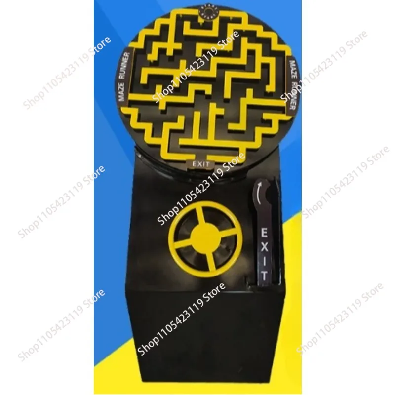 Children's interactive props Large marble maze Treasure hunt Mobile magic digestion ring Amusement equipment