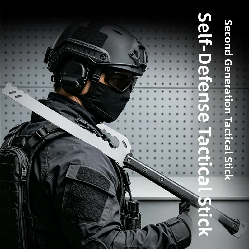 wind-defying-ii-tactical-ninja-long-staff-iron-ruler-self-defense-outdoor-breaking-cosplay-prop-martial-arts-weapon-accessory