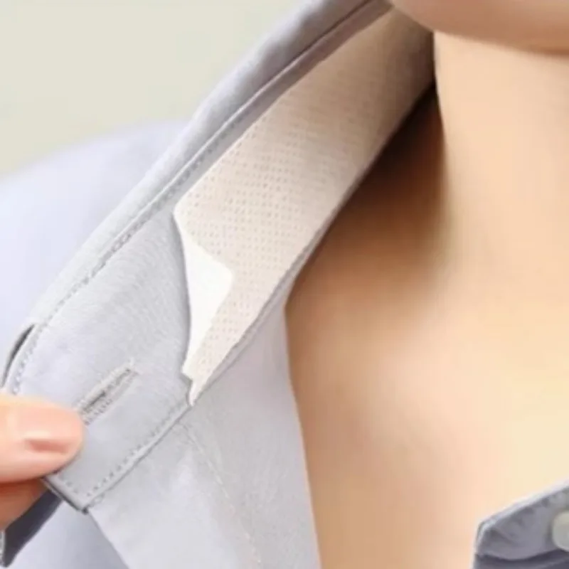 Self-adhesive collar setting tape Non-warped shirt collar pad Shirt collar support collar sweat pad