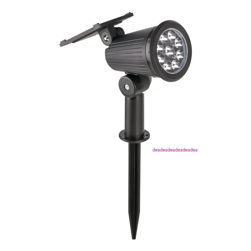 After dark, it will automatically light up outdoor waterproof garden decorative lighting, and 5 solar lawn lights.