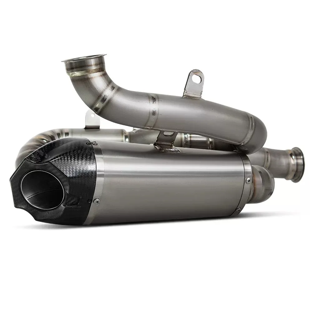 Titanium Exhaust Pipe Motorcycle Modification for Ducati Panigale V4 2025