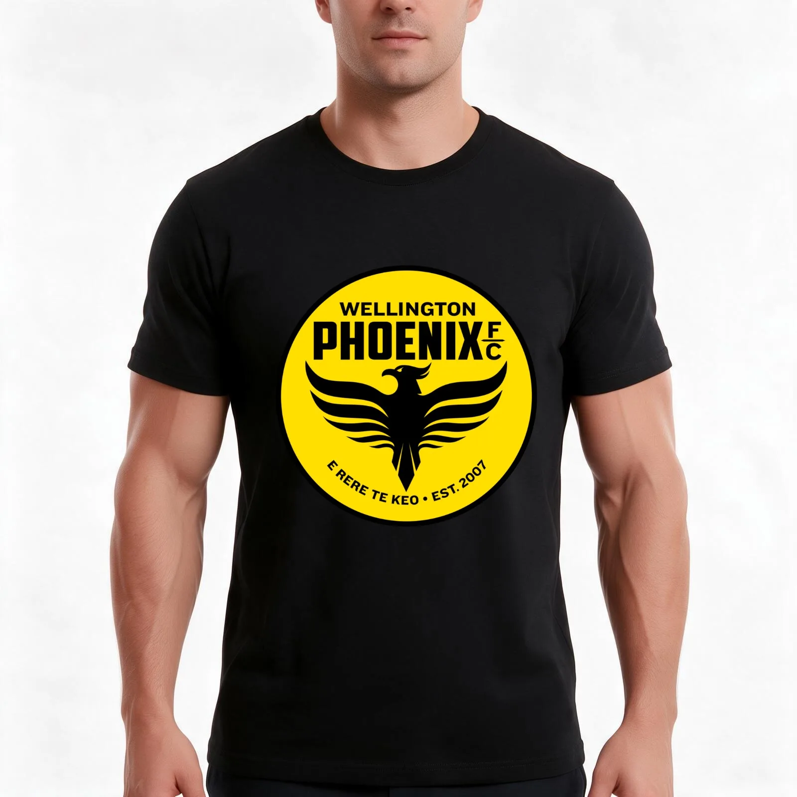 WELLINGTON PHOENIX FC T-Shirt, Summer Casual Cotton Tee, Oversized Streetwear Tops, Vintage Graphic Print, Unisex Men Women