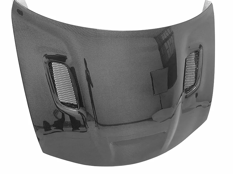 Redeye Style Carbon Fiber Front Hood Bonnet with Vents for 2015-21 Dodge Charger SRT Hellcat 2
