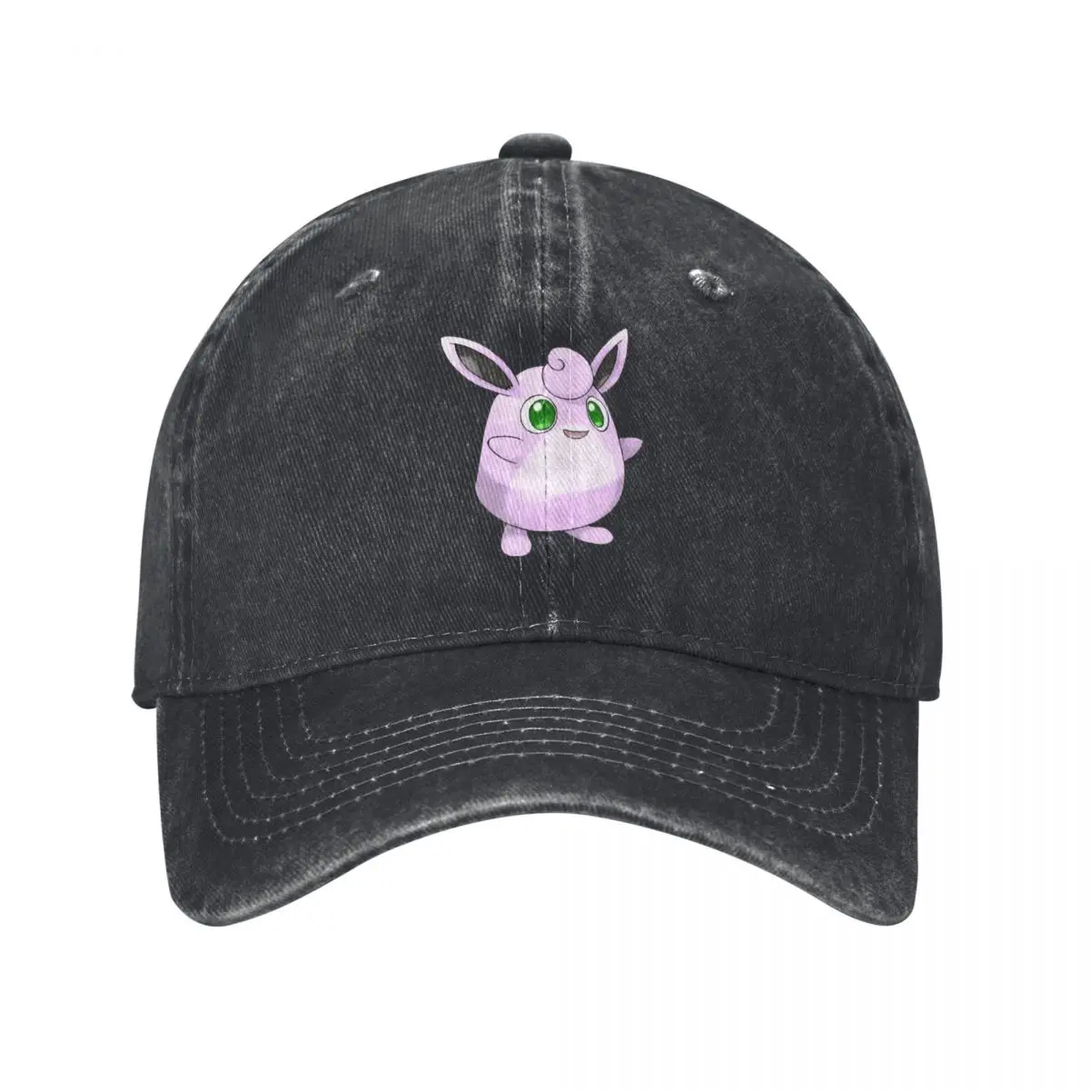 Pokemon Top-Rated Adult Denim Baseball Cap - Adjustable Fit for Everyday Wear