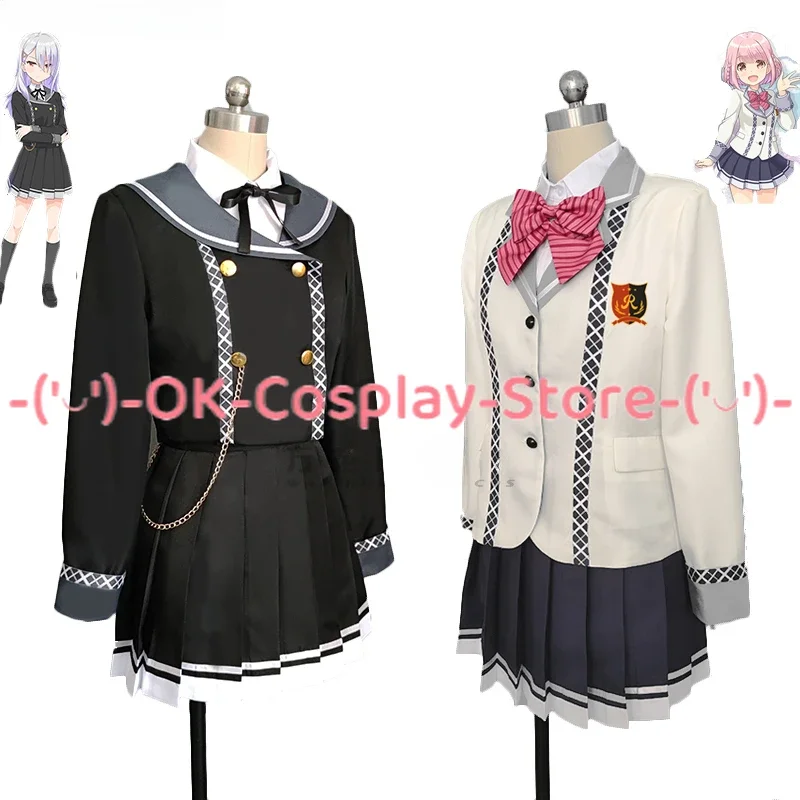 Sumeragi Setsuna Hoshizaki Akari Cosplay Costume Transcend Lights Cosplay Clothing Party Suit Halloween Uniforms Custom Made