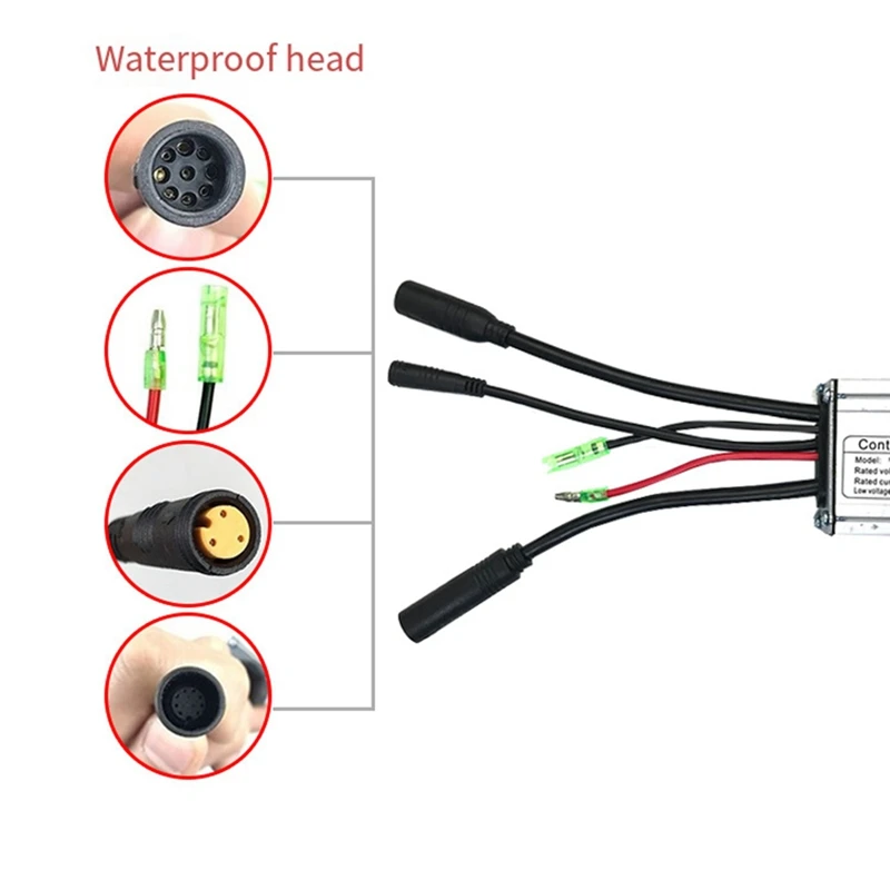 Outdoor E-Bike KT Controller Brushless Motor KT-15A 3 Pin PAS 9 Pin Motor Electric Bicycle Universal For E-Bike