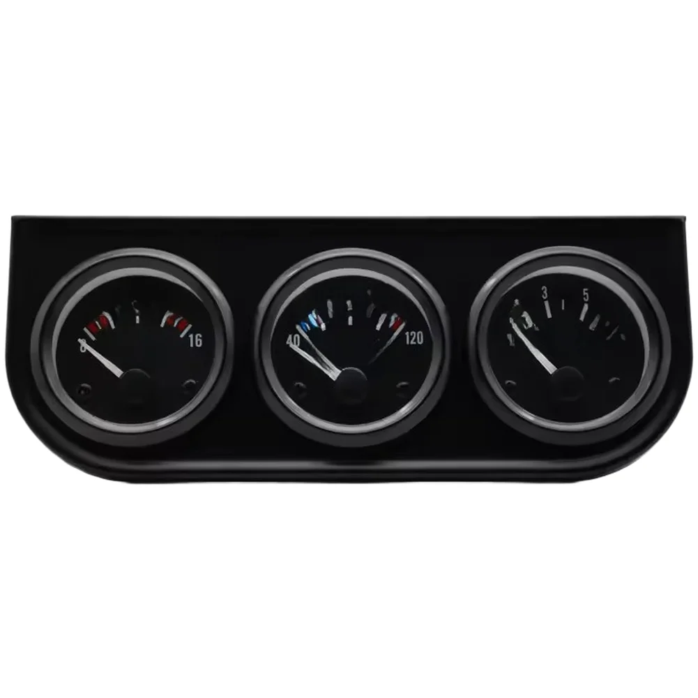 Vehicle Diagnostic Tool Car Oil Gauge Kit Sturdy Build Multi-function Display ABS Plastic Housing Metal Construction
