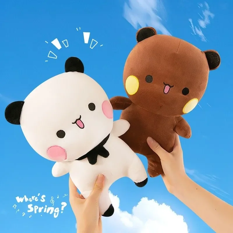 Cute Bubu And Dudu Panda Plush Toys Lovely Panda Yier Dolls Soft Pillows Gifts Collection Kawaii Ornament Plush Big Doll Toy