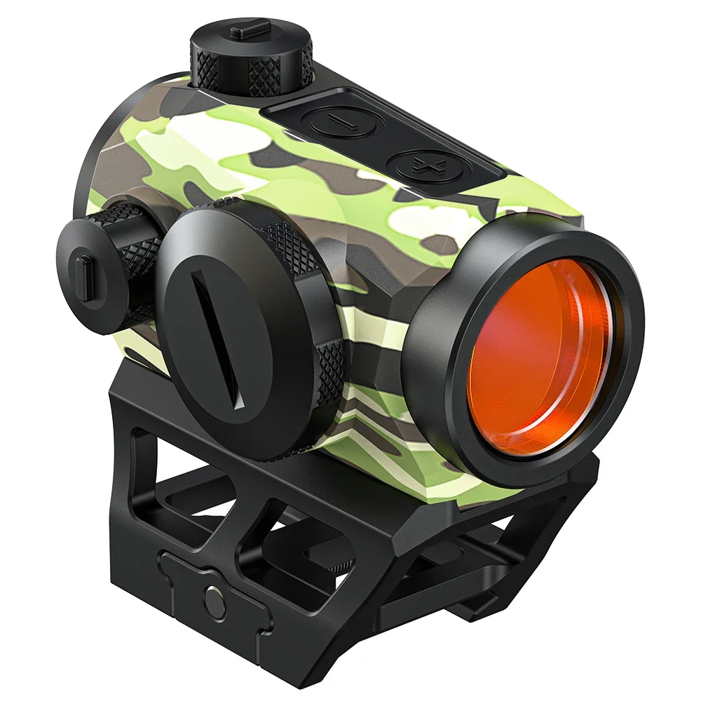 

2 MOA Red Dot Sight 1X20mm Optics Scope with Riser Mount for Rifle Hunting - Red Dot Sight with Riser