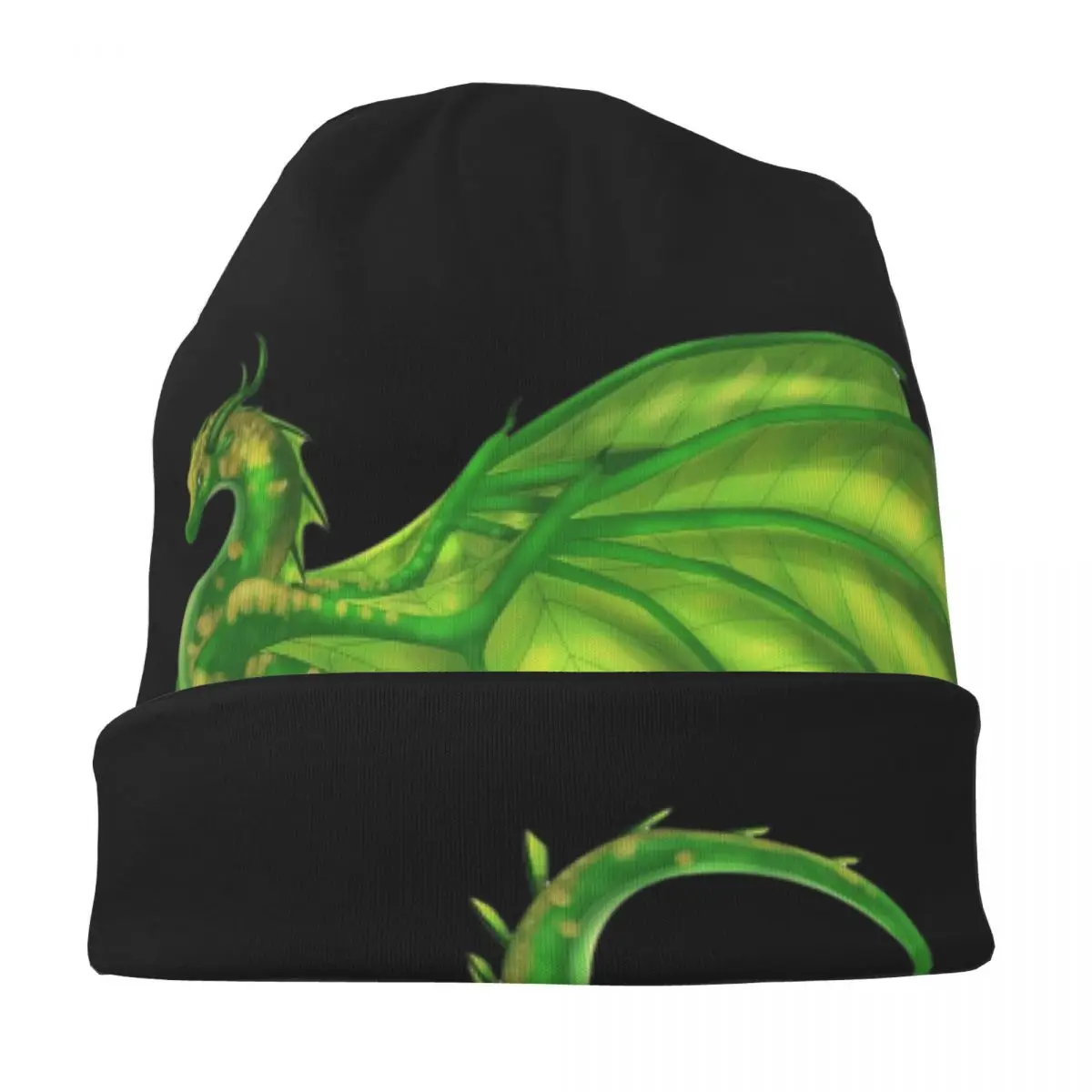 Sundew-Wings Of Fire, теплая вязаная шапка, модная шапка-капот, осенне-зимняя уличная шапка, шапки для мужчин, женщин и взрослых