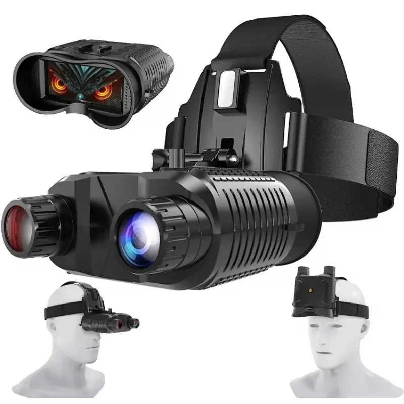Outdoor Consumentenelektronica NV8160 Op het hoofd gemonteerde nachtzicht Digitale verrekijker Infrarood nachtzichttelescoop Verrekijker