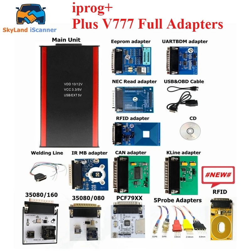 

Новейший инструмент для диагностики IPROG 3in1 Iprog+ PLUS V777 с поддержкой IMMO/Mileage/Airbag Carprog/Tango/Digiprog3