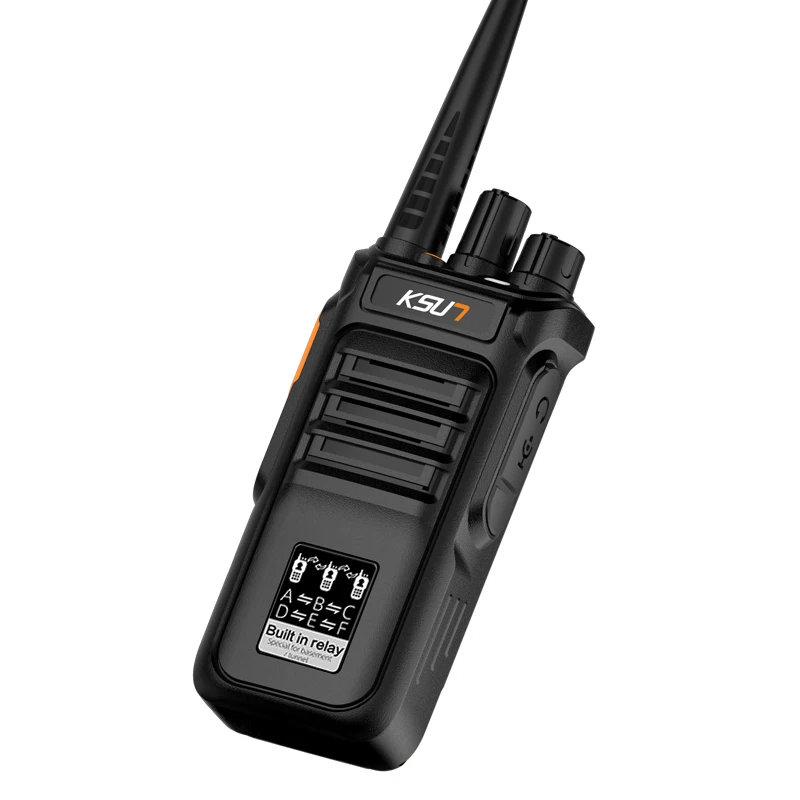 Imagem -02 - Ksut Profissional Walkie Talkie de Longo Alcance Transceptor de Rádio Bidirecional Portátil Repetidor de Criptografia Digital Rl30