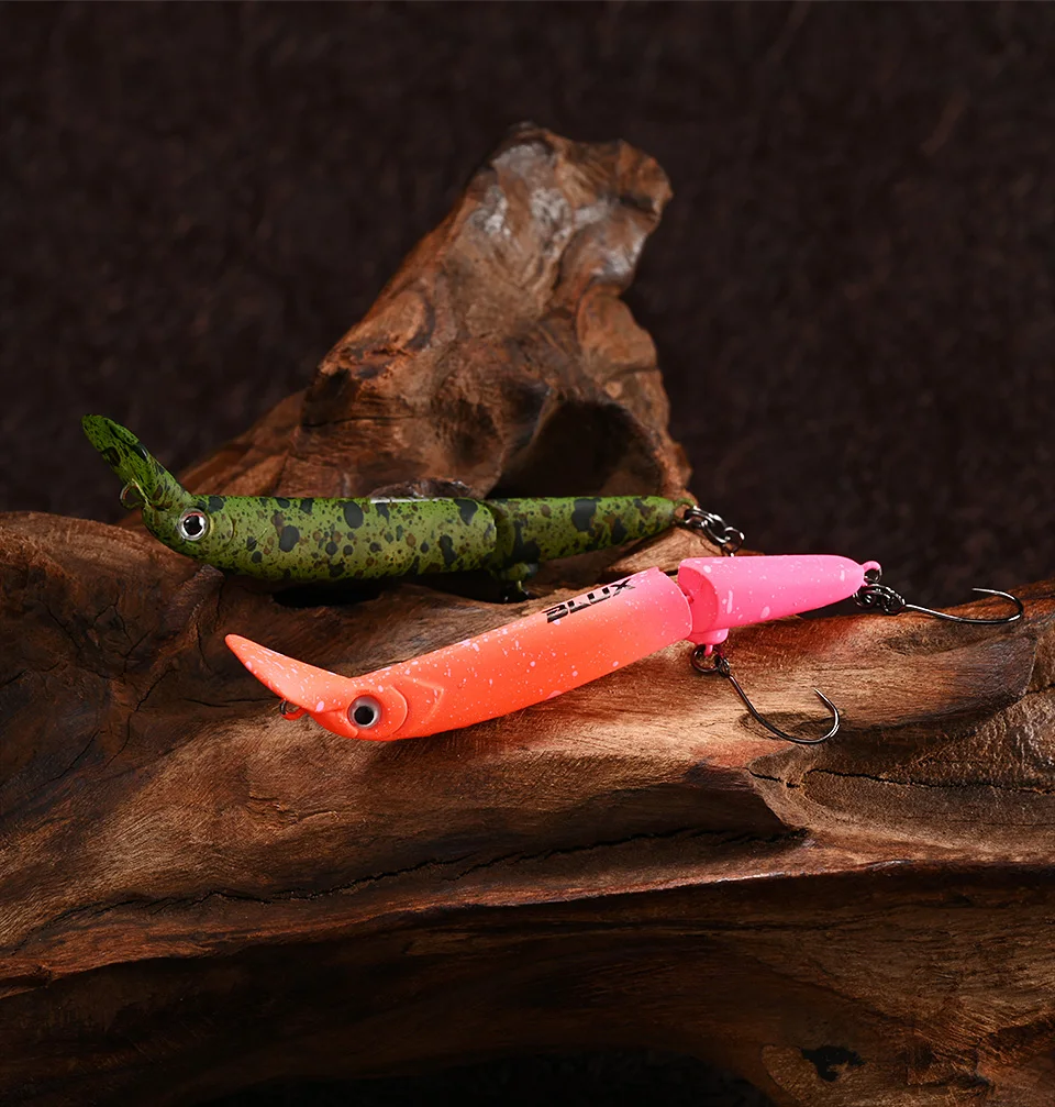 BLUX HAGWORM Crankbait 60mm 4,2g Schnell Sinkender Wobbler Angelköder Süßwasser-Minnow BFS Area Forellen Künstlicher Hartköder – Detail 3