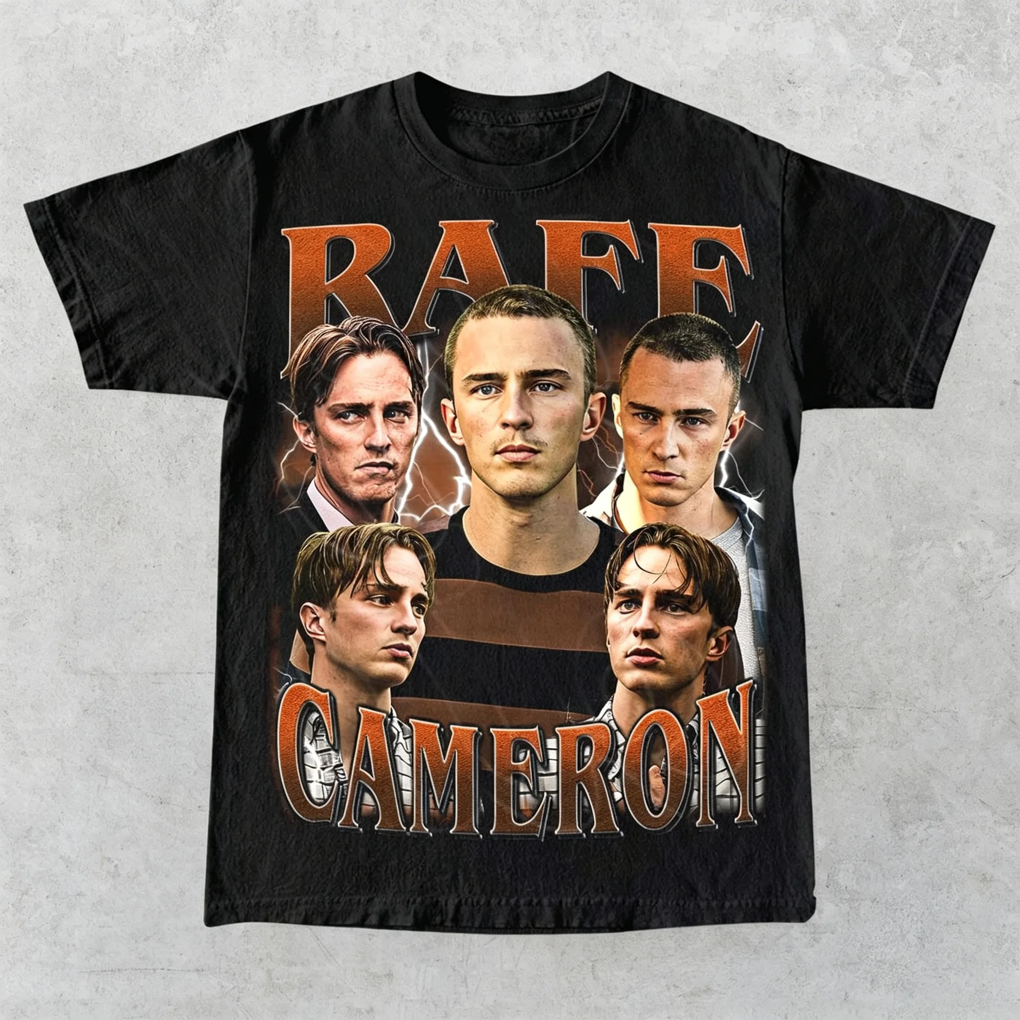 Rafe Cameron – T-Shirt mit Motiv aus der Fernsehserie „Outer Banks“ – T-Shirt mit Grafik des Charakters Drew Starkey – Merchandise aus der TV-Dramaserie. – Detail 4