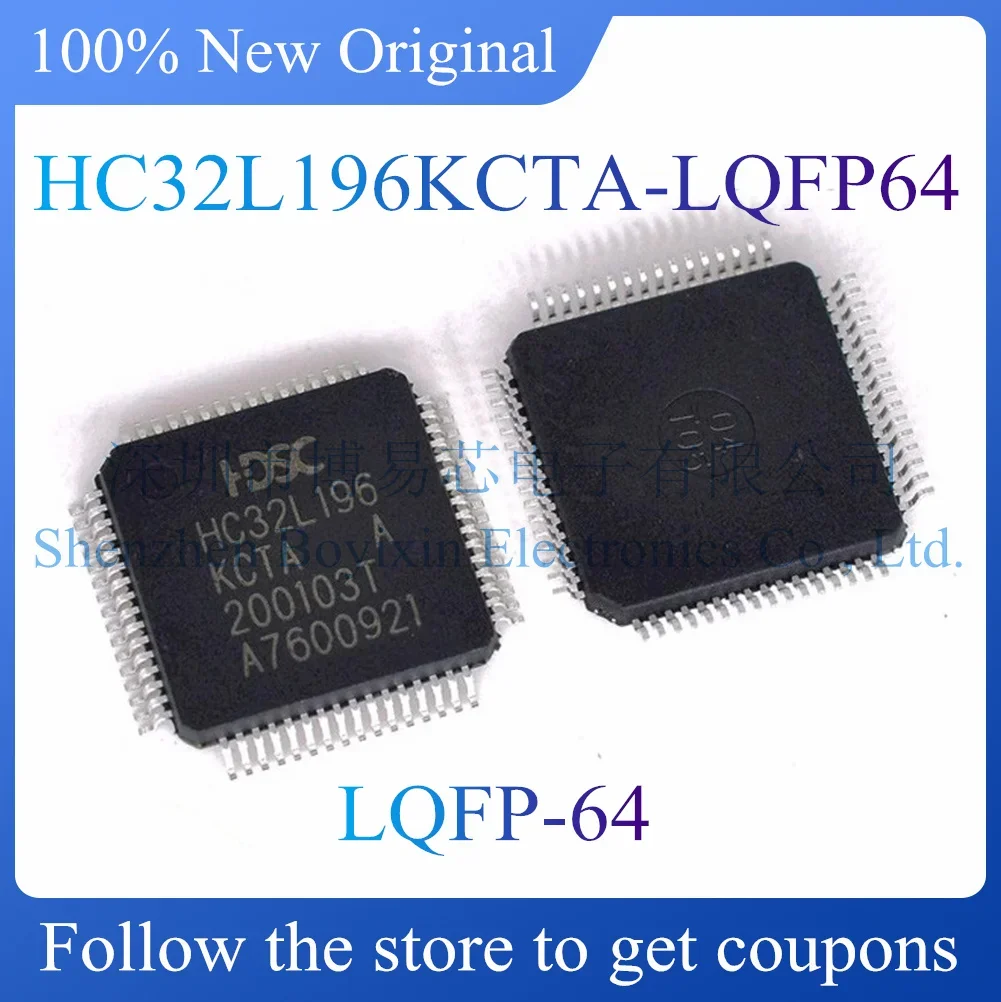 ใหม่HC32L196KCTA-LQFP64 ของแท้LQFP-64