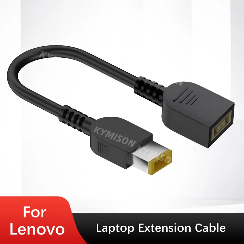 DC Square USB Plug Female To Male Power Converter Cable Cord 90W 170W 230W 300W for Lenovo Thinkpad Charger Adapter