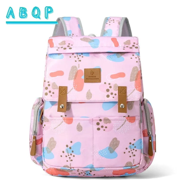 Diaper Bag Backpack Luxury Brand Cartoon Baby Diaper Bag Backpack Large Capacity Multi-function Fashion Baby Bag High Quality