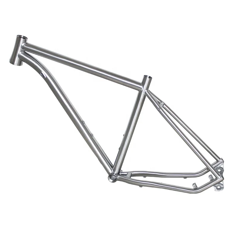 

Titanium Bicycle Mtb Frame with Thru-Axle Dropouts