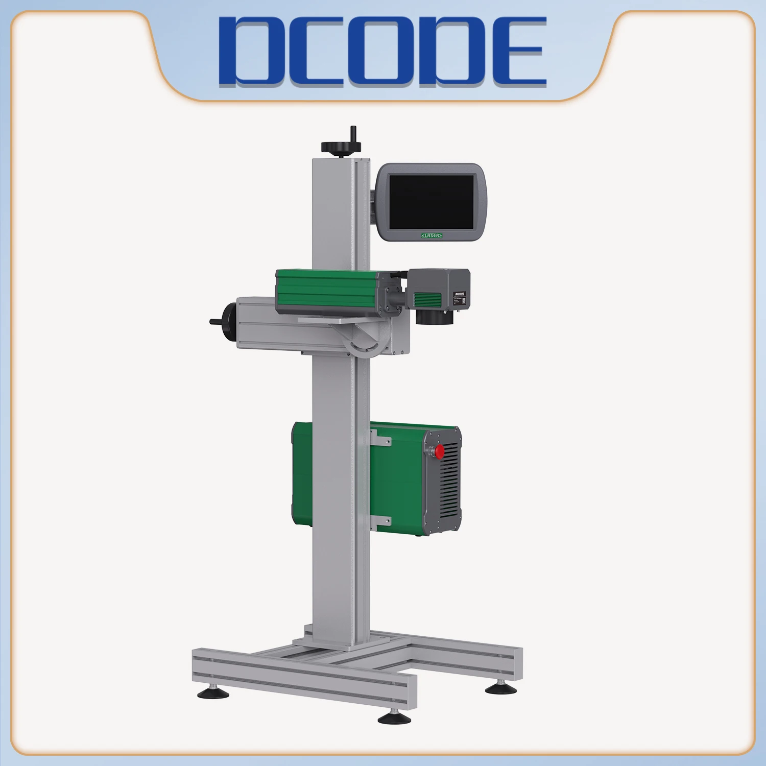 DCODE PL2 섬유 비행 레이저 마킹 기계 레이저 조각 기계 레이저 조각사 금속 포장 보석에 대한 3D 인쇄