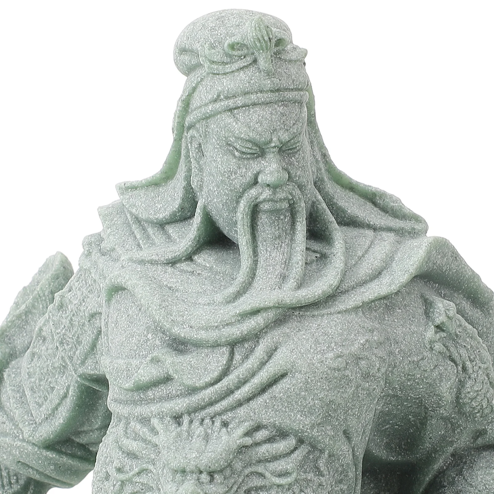 

Stone Guan Sculpture Fine Craftsmanship Desktop Decor For Home Indoor Tabletop Decoration Statue Home Decor