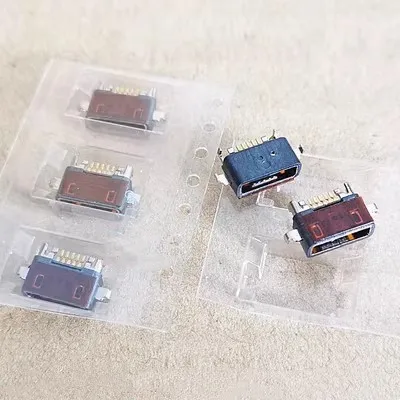 10pcs Waterproof MICRO 5P AB type female socket Charging port USB connector 5 feet