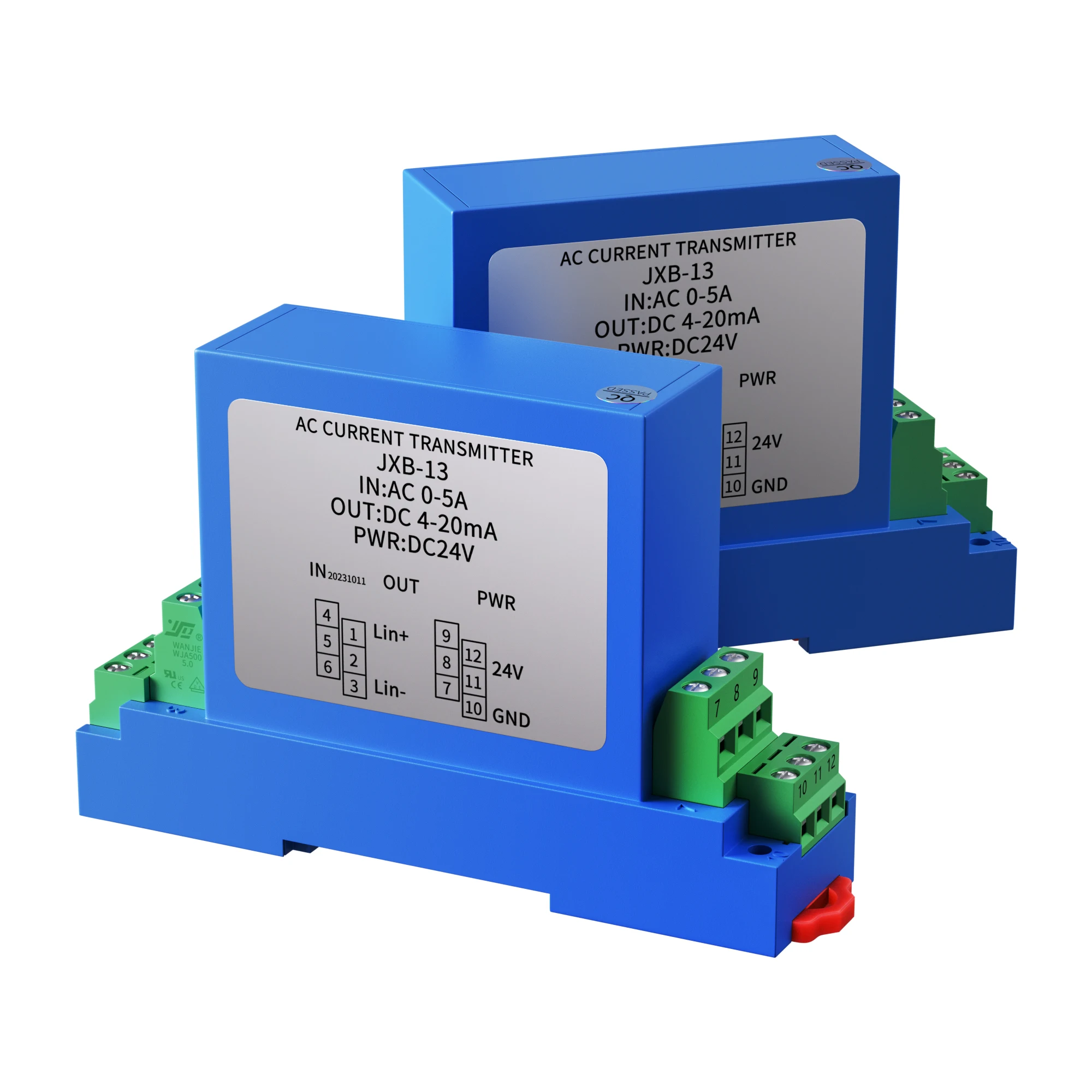 AC0 -00V 200V 300V 500V 1000V AC Voltage Transmitter Single Phase Voltage Siganl Transducer 4-20mA 0-10V 0-5V RS485