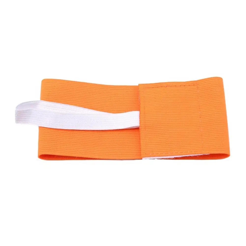 1PCS Soccer Captain Armband Fastener Tape Non-Slip High Sports Armband Adjustable Soft Soccer Elasticity Kids Basketball Pl R6O3