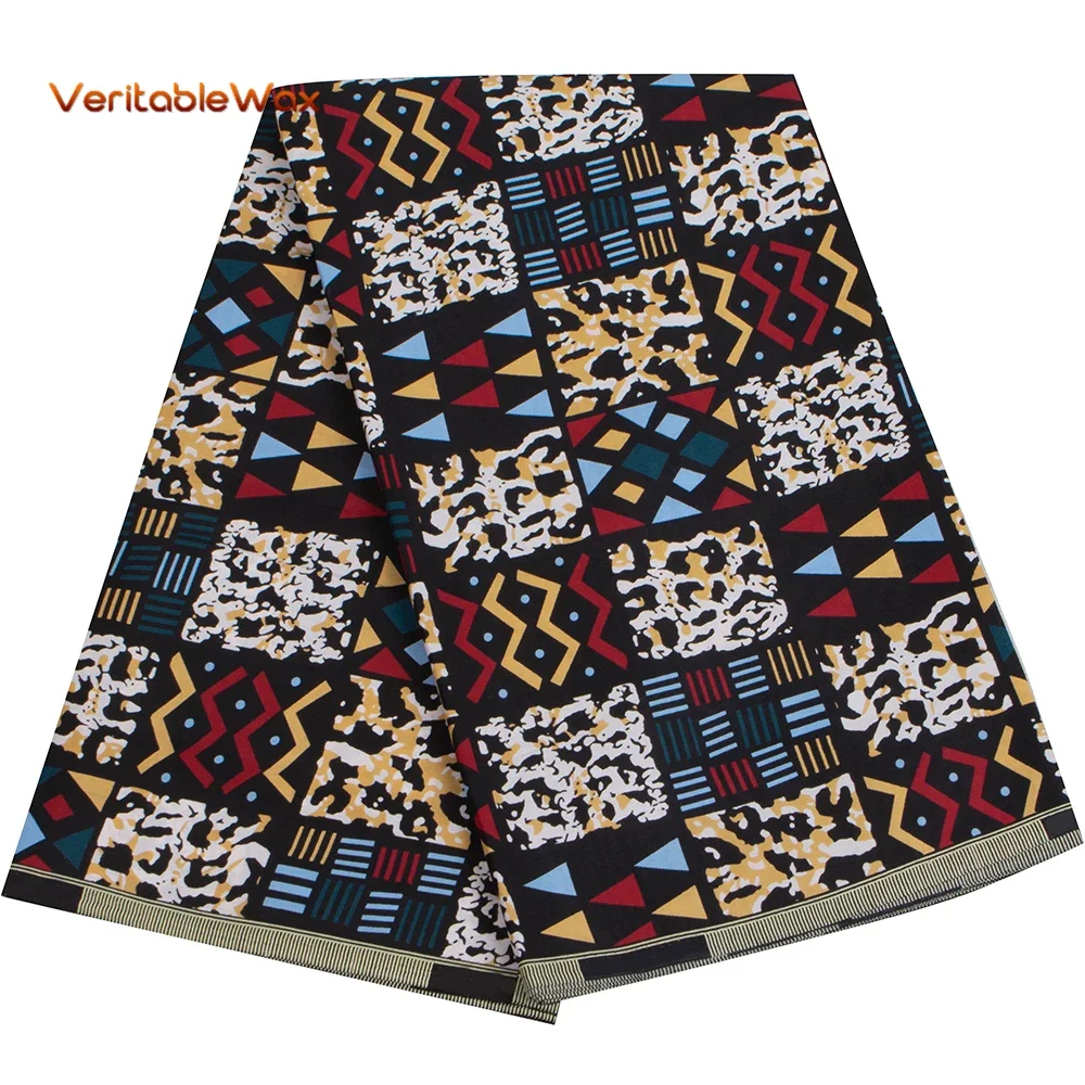 Wholesale Comfortable Soft 100% cotton veritable real wax new original african wax print fabric tissue ankara kente fabric