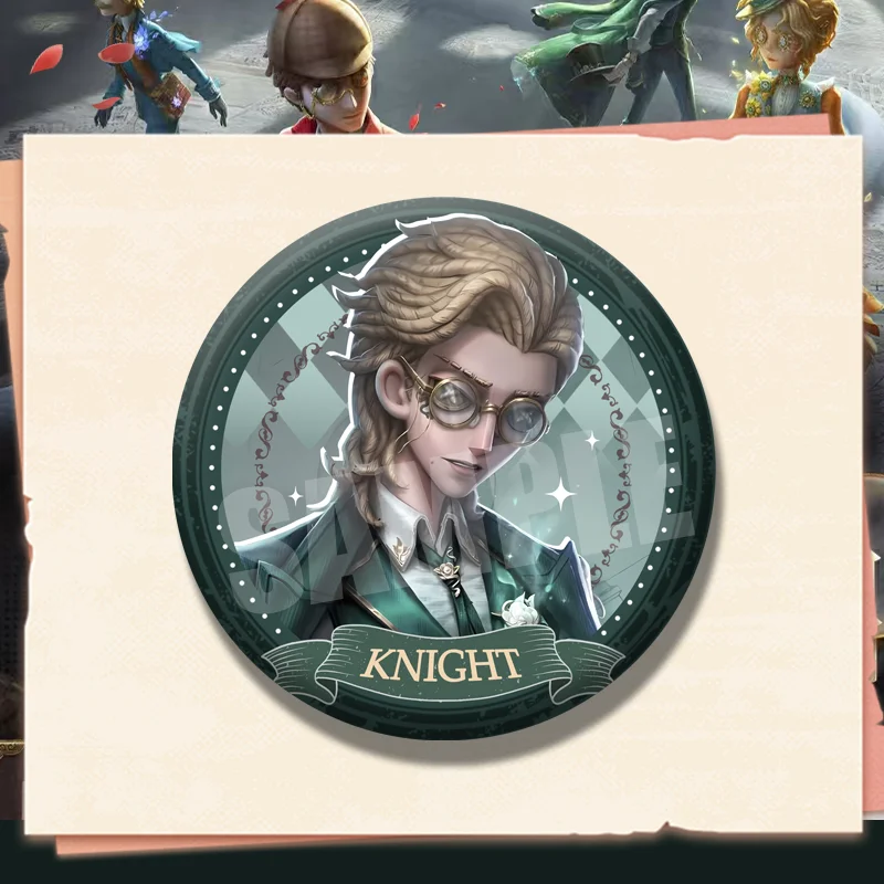 لعبة الشخصية الخامسة الطرفية أنيمي الربط فارس الرواية الصحفي ساعي البريد 75 مللي متر فلاش مزدوج شارة كبيرة قلادة هدية