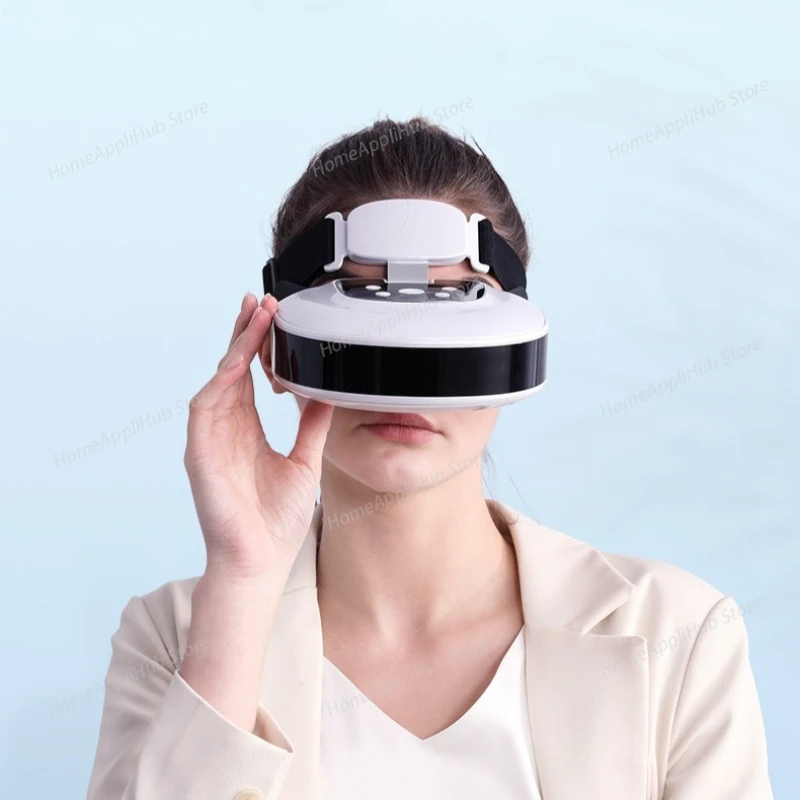 

Акупунктурный массажер для глаз с движущимися световыми пятнами для тренировки реставрации зрения и массажер для глаз при близорукости