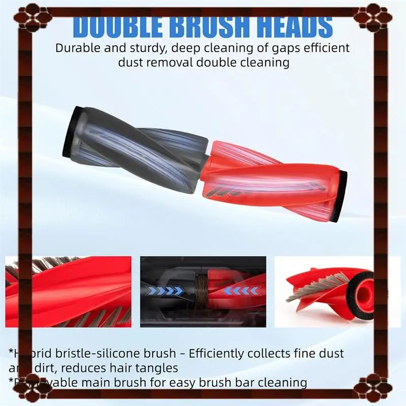 تسليم 24 ساعة لقطع غيار مجموعة ملحقات Roborock Saros 10R للمكنسة الكهربائية الروبوتية