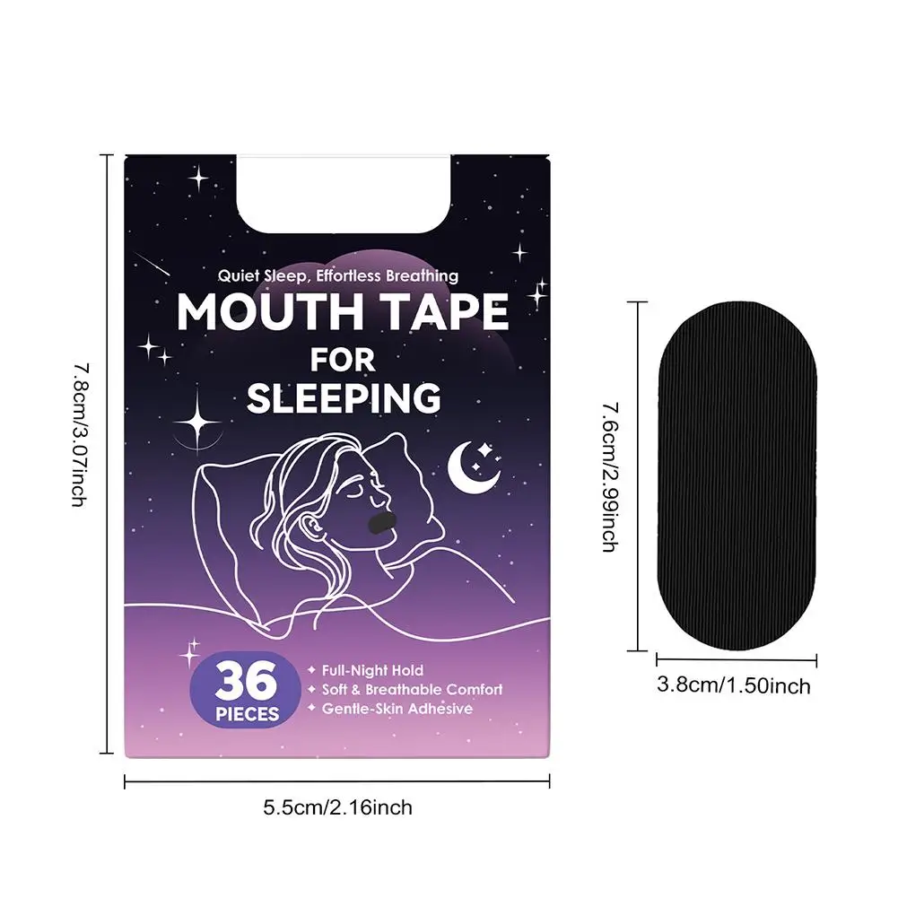 36 قطعة/الحقيبة مكافحة الشخير شرائط الأنف لتصحيح التنفس التوسع البدني تنفس الأنف التصحيح أفضل النوم مكافحة الشخير