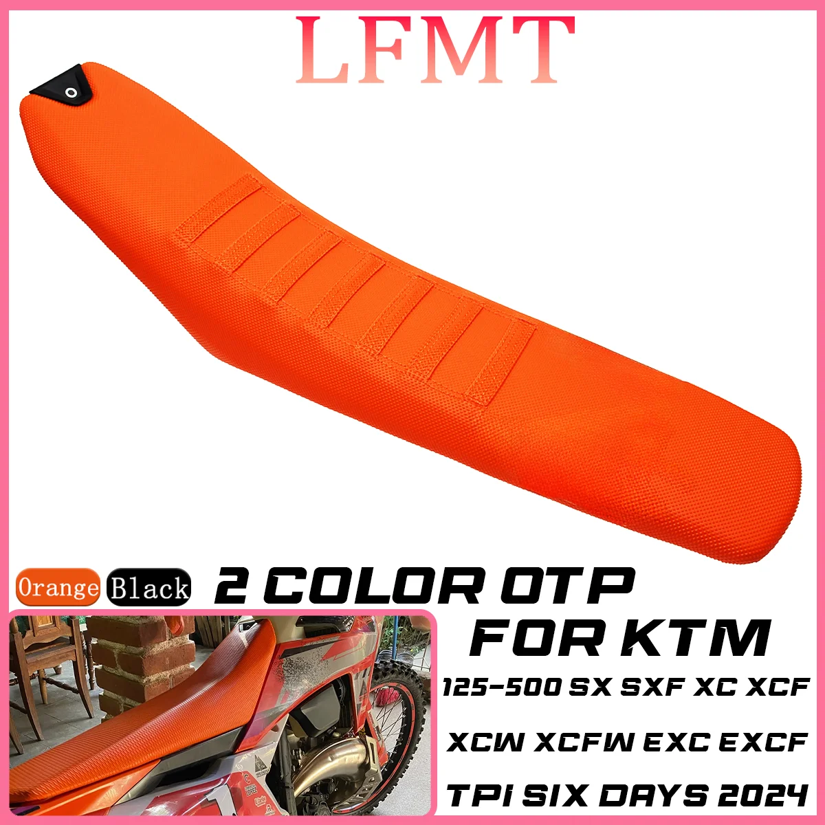 

Motorcycle Reduce 30mm Seat Non-slip Antiskid Waterproof Seat Saddles For KTM 125-500 SX SXF XC XCF XCW XCFW TPI Six Days 2024