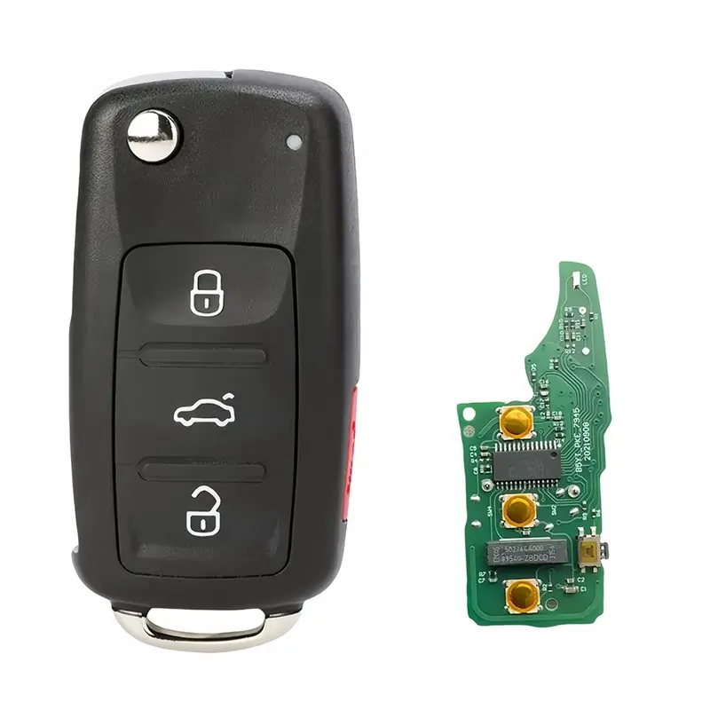 HOT-Keyless Remote Control Fob NBGFS93N 5K0837202BP For VW Jetta Passat 2015-2019 315Mhz MQB48 Proximity Technology Key,Keyless