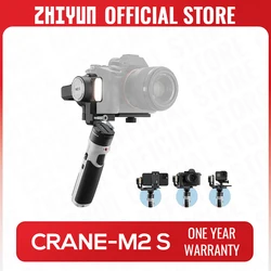 ZHIYUN Official CRANE M2S 3-Axis Mirrorless Cameras Gimbal Handheld Stabilizer for Sony Canon Action Compact Camera iPhone 14