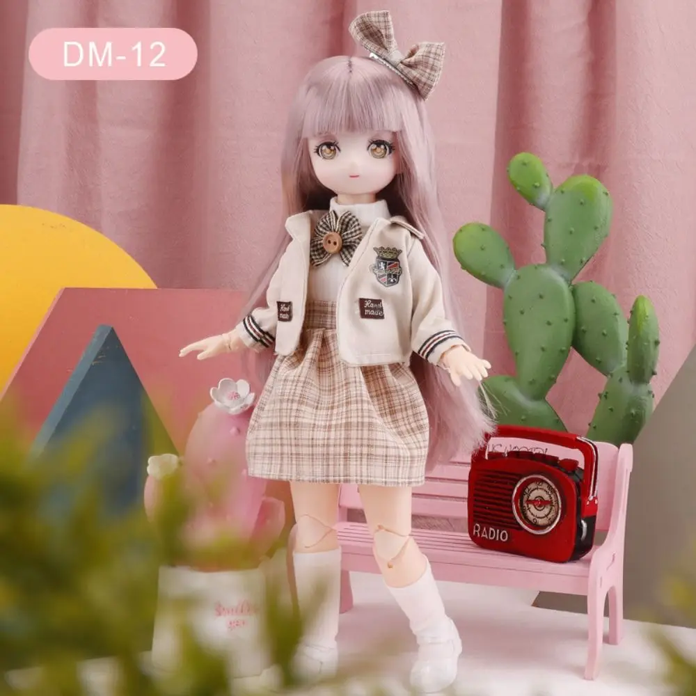 

Игрушки для дома, сферический шарнир, 30 см, аниме-кукла Bjd с одеждой, нарядная шарнирная кукла, милые 30 см 1/6, куклы Bjd, детская игрушка