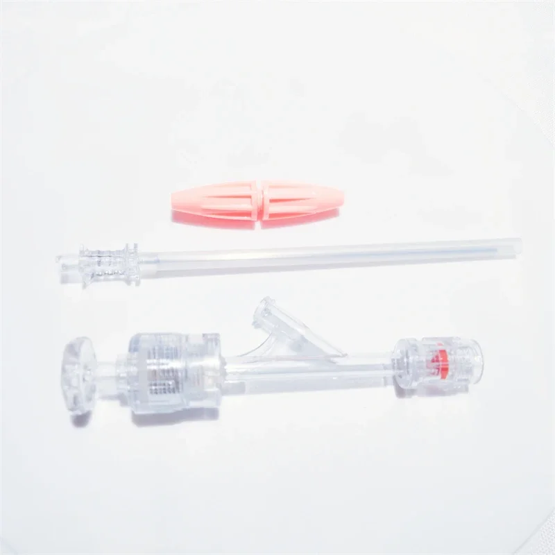 Hemostasis Valve Push-Screw Type