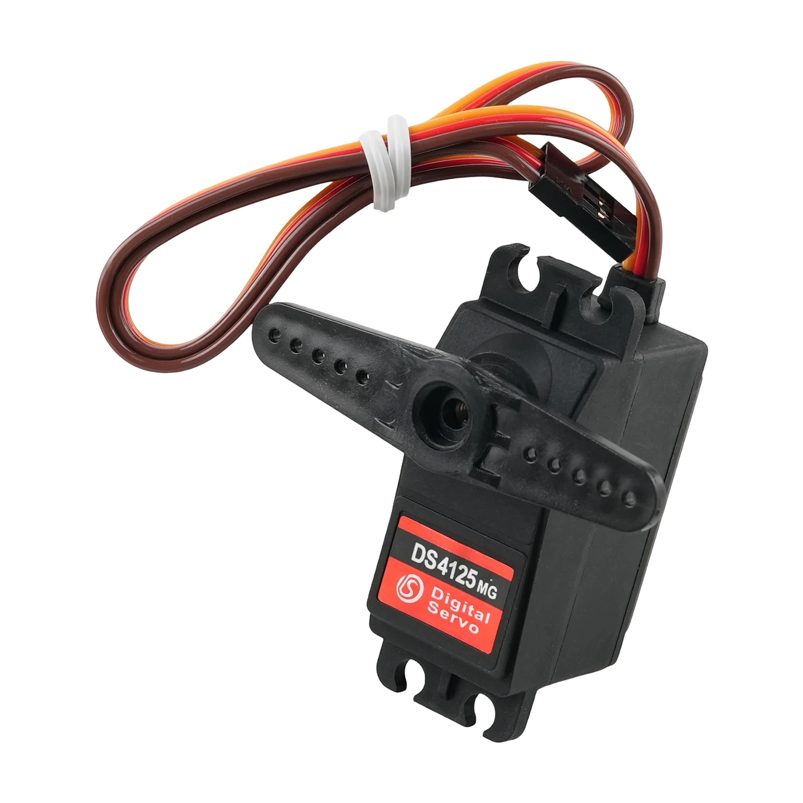 Dsservo DS4125MG 25KG engranaje de Metal Servo Digital de perfil bajo Servos de doble rodamiento para 1/10 coche de carreras de control remoto vehículo todoterreno 4wd juguete