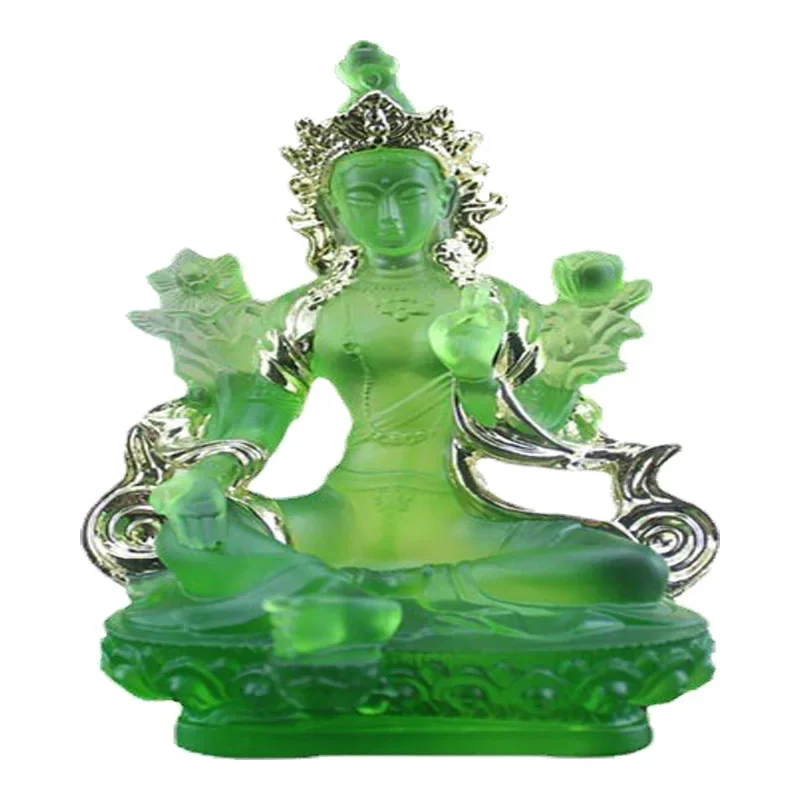 

Ancient Glazed Green Tara Buddha Statue Home Buddhist Hall Offers Tibetan Tantra Glazed Buddha Statue Crafts