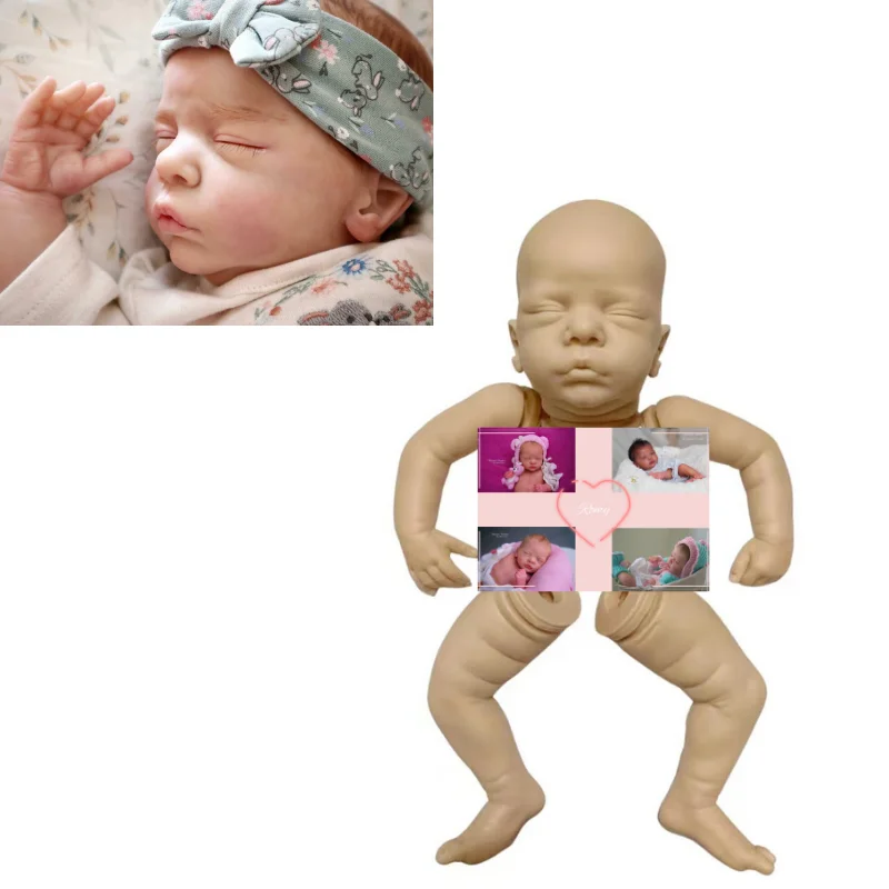 19 Inch Romy Kit Popular Bebe Reborn Baby Dolls Blank Unfinished Upainted Molds Toy DIY Gift For Girls LOL