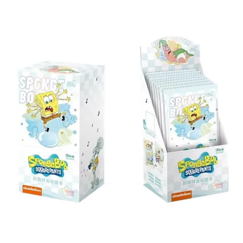 KAYOU SpongeBob SquarePants Card Fun Time Special Package Adventures in Starry Years Collection Card Toys Gifts