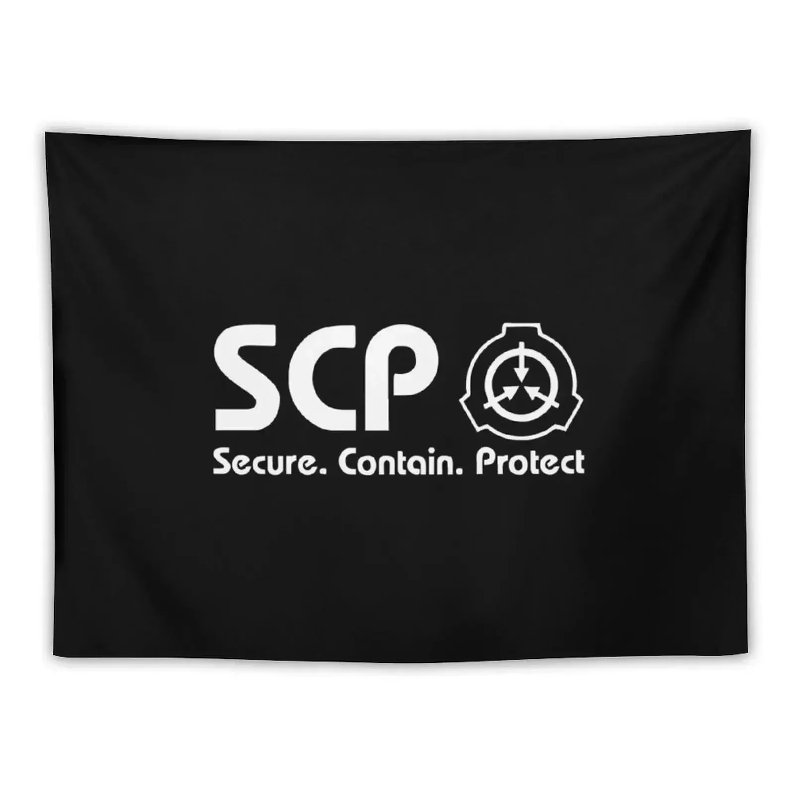 

Scp Foundation logo Tapestry Room Decor Korean Style Things To Decorate The Room Room Decorator Wall Tapestries Tapestry