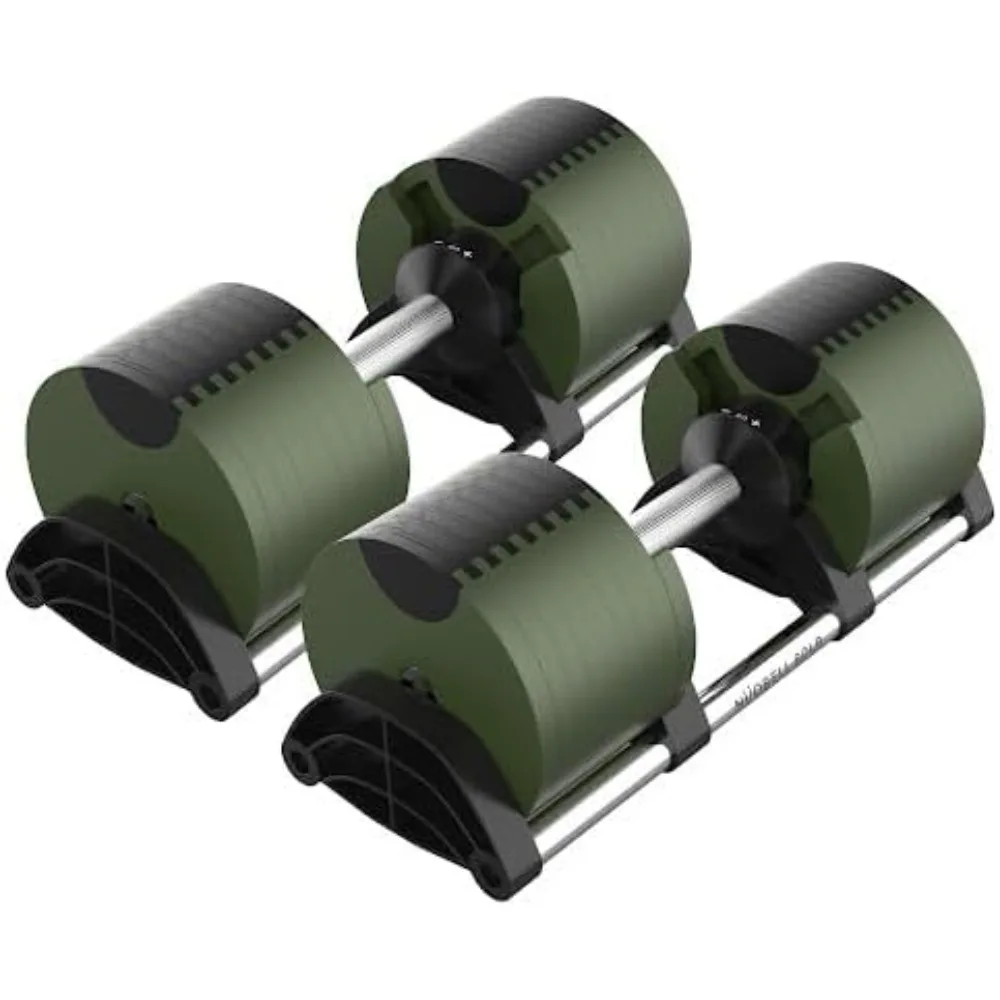 

Adjustable Dumbbells Pair 5-80 lbs : the Adjustable Dumbbell Set to Replace 16 Sets of Dumbbells. Add Nuobell Dumbbells 80lb