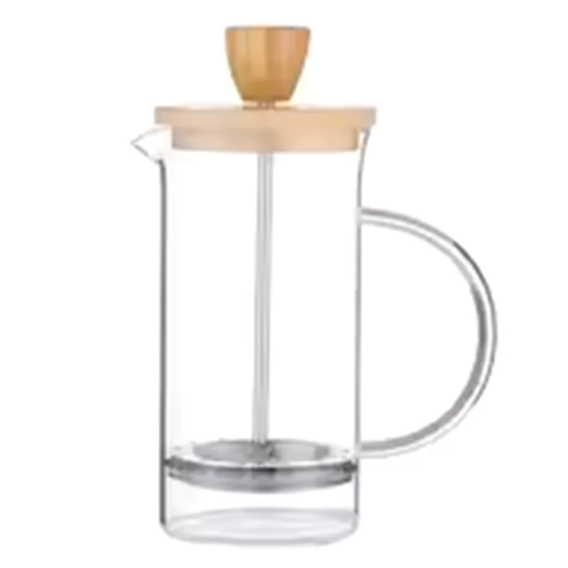 

PZHI-Tea Pot Tool Set Multifunctional Coffee French Press Pot With Filter High Borosilicate Glass Hand Punch Pour Brewing Tools