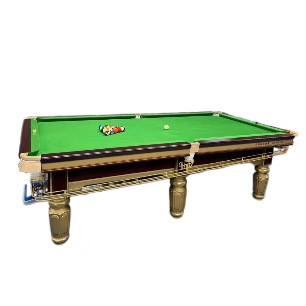 

2025 New Chinese Pool Table Cost-Effective Snooker & Billiard Table with Directly Supplied From Factory