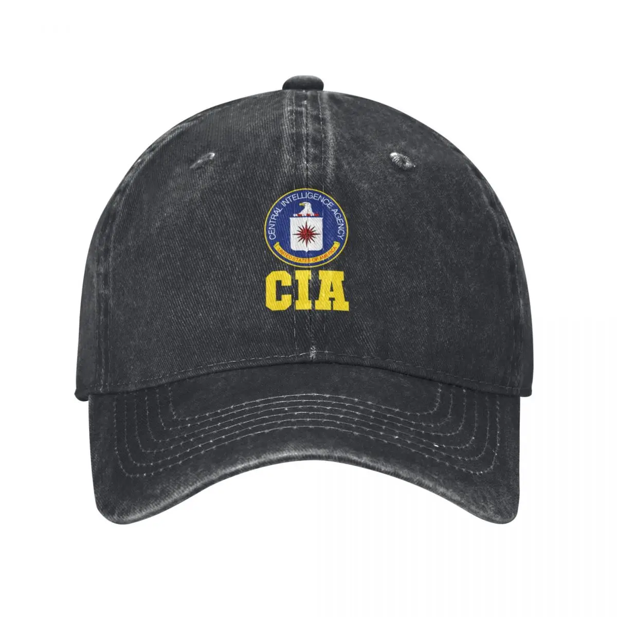 

central intelligence agency CIAFederal Agent Baseball Cap Snapback Cap custom Hat Mens Women's